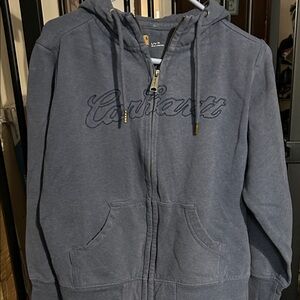 Carhartt Blue Hoodie Sweatshirt